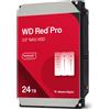Western Digital Red Pro WD241KFGX disco rigido interno 24 TB 7200 Giri/min 3.5" SATA [WD241KFGX]
