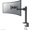 Neomounts FPMA-D960BLACKPLUS Braccio per monitor 10-49 (FPMA-D960BLACKPLUS, Desk - Monitor Arm [Clamp] For Curved Monitors, Max 20 kg, Tilt-, Swivel & Rotatablem VESA 75x75 Warranty: 60M) [FPMA-D960BLACKPLUS]