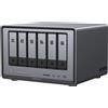 Ugreen Server NAS Ugreen DXP6800 Pro Desktop Intel® Core™ i5 8 GB DDR5 Grigio, Nero [25899B]