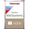 Toshiba N300 disco rigido interno 10 TB 7200 Giri/min 512 MB 3.5" Serial ATA III [HDWG71AEZSTA]
