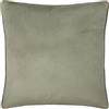 furn. Meridian Copricuscino - Lusso In Velluto Con Bordo A Contrasto Con Profilo Custodia Decorativa (Verde/Salvia - 45x45cm)