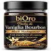 biOro BLACK MADAGASCAR - Pasta di Vaniglia Bourbon Madagascar 200 g - con Caviale di Vaniglia e Zucchero di Canna Demerara Integrale - Aroma Intenso per Gelati, Creme e Dolci