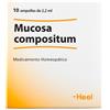 GUNA SpA MUCOSA COMP 10F 2,2ML HEEL