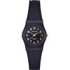 Miykon Orologio da infermiera da donna, piccolo, nero, facile da leggere, in resina leggera e antiurto, lancette e lancetta dei secondi luminosi, al quarzo giapponese con durata della batteria di 4