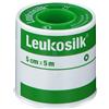 ESSITY ITALY SpA Essity Linea Medicazioni Specializzate Leukosilk Cerotto in Rocchetto 5 x 500 cm