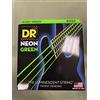 DR Strings Dr Neon Hi-Def NGB 40 Green 40 - 100 fluorescente di corde per basso a 4 Corde