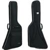 Gewa Economy 12, custodia per chitarra elettrica Explorer, antistrappo e idrorepellente, colore: nero