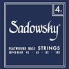 Sadowsky Blue Label 045-105 - Set di 4 corde per basso, in acciaio INOX