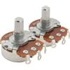 Musiclily Alpha A500K+B500K Mini Potenziometro Metrico Solid Short Shaft 6,5mm Audio Lineare Taper Pot per Chitarra Elettrica Tele PB JB Basso (Set di 1A1B)
