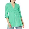GAP Cravatta Premaman Lino Donna, Verde Giamaica, M