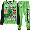 Get Trend Minecraft Pigiama Bambino Set, Lungo Pigiami Bambini Adolescenti Creeper Abbigliamento da Casa, Regalo Ragazzo (9-10 Anni, Verde Minecraft)