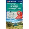 MAIRDUMONT KOMPASS Wanderkarte 80 St. Johann im Pongau, Salzburger Land 1:50.000: Wander- und Fahrradkarte in einem - inklusive Offline-Verwendung in der ... Panorama. Skitouren. Langlaufen. Reiten.