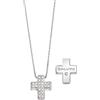 Salvini Girocollo donna croce Salvini Oro Bianco e diamanti 20067605