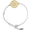 Gioielli Luca Silvestri Bracciale donna Argento 925 rosone di Collemaggio L'Aquila con zirconi cod. ADS12-D