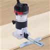 Kozivmo Trimmer elettrico, 800 W, 30000 giri/min, router elettrico, strumento per fresatrice di legno, scanalature in legno, lavorazione di armadi