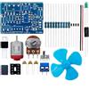 SPORTARC DIY LM358 Kit Circuito di Controllo Motore Saldatura Scheda di Formazione per DC per Regolamento PWM STEM Apprendimento Elettronico Abilità Costruire 47x34mm (Kit)