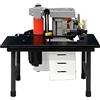 Generic Doppio lato incollaggio manuale bordatura macchina, Bordo portatile Bander, Lavorazione del legno incollatrice macchina, Linea retta 1200W bordo Bander