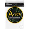 WHIRLPOOL WPM 99W ADS IT LAVATRICE, Caricamento frontale, 9 kg, 15 programmi, Profondità 58 cm, Giri 1400 rpm, Bianco, livello rumorosità centrifuga 72 dB(A), Classe A