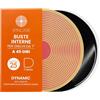 Spincare 25x 7 pollici Single 45 RPM buste interne antistatiche per vinili | Dynamic bordo arrotondato buste in HDPE antistatiche qualità archivio per la conservazione di vinili 7" 45 RPM