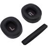 Ausla Cuscinetti di Ricambio per Tune 710BT 720BT 770NC T700BT, Cuscinetti per Cuffie in Spugna di Memory Foam in Pelle Proteica con Copertura per Archetto (BLACK)