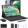 Luzglo P13 Tablet 13 Pollici Android 16 e Gemini AI, 2.4K/120Hz, 48GB RAM+128GB ROM/2TB TF, 12000mAh/18W, T7280 Octa-Core, 13MP, Face ID/WiFi5/GPS/OTG, Tablet con Tastiera e Penna, Grigio