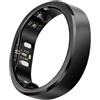 RingConn Anello Intelligente Gen 3 con Monitoraggio della Pressione, Sonno, Fitness e Frequenza Cardiaca, Avvisi a Vibrazione, Senza Abbonamento App, Batteria fino a 14 Giorni (14,Nero Opaco)