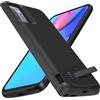 Giabuao Cover Batteria per Samsung Galaxy Note 10 Plus,8500mAh Custodia Power Bank Ricaricabile Sottile con Caricatore di Backup per Samsung Galaxy Note 10 Plus (6,8 Pollici) - Nero