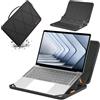 Smatree MS89 Custodia protettiva rigida in EVA con stand compatibile per 16 pollici ASUS Vivobook Pro 16X N7601/16 K6602, Vivobook S 16 FLIP OLED/Pro 16X OLED, ExpertBook B3 B3604 Copilot+PC Laptop