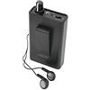 Adastra | Ricevitore ad induzione compatto Beltpack, nero, 12 cm