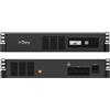 NJOY Code 800 Ups Server Rack 2U Gruppo di Continuità 800VA 480W | Line Interactive | Display LCD | AVR | 4 Uscite IEC | Onda Sinusoidale Simulata | Gestione Software USB