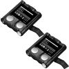 TAYUZH Batteria di ricambio per BT-1013 4,8 V NI-MH 900 mAh per Motorola TLKR T3 T4 T5 T7 T8 T50 T60 T80, BP-38, BP-39, BP-40, BT-537, confezione da 2 pezzi