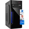 Betashop PC Fisso Completo - Computer Desktop i7-4790 - RAM 32GB - SSD 1TB (512 SSD + 512HDD) - Grafica Integrata HD 430 - Wi-Fi - Masterizzatore DVD - HDMI - USB 3.0 - Windows 11 Pro - Office 365.
