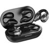 SHUGWA Auricolare A Conduzione Ossea Bluetooth 5.2 Cuffie Orecchio(Black)