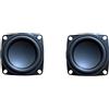 NORK 2Pcs 2 Pollice Gamma Completa Altoparlante 53MM Bass Mini - Adatto per JBL Charge 3 di Ricambio