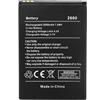 SHAWOROCE Batteria 2000 mAh 3,7 V compatibile con Wiko Telefono cellulare Lenny 2 3 Sunny 2Plus 3 Rainbow Jerry Jimmy Mobile Smartphone 2600 3702 5030 batteria agli ioni di litio ricaricabile