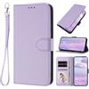 XINQCASE per Samsung Galaxy A54 5G, Custodia a Portafoglio in Pelle PU [Tracolla Staccabile], Flip Libro Custodia Cover per Samsung A54 5G, Lavanda