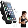 Guzack Fascia da Braccio Sportiva Porta Cellulare Corsa Running Armband 6,9 Regolabile Borsa da Polso Sport per iPhone 17/16/15/14/13 Pro Max Samsung Galaxy S24 Ultra/S23/S22 Accessori da Jogging (S)