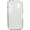 SYSTEM-S Sistema di S TPU SilicONE Custodia Case Protettiva Cover Custodia Trasparente per Samsung Galaxy Ace S5830