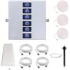 KKBSTR Amplificatore Segnale Cellulare Ripetitore Segnale Cellulare 6 Bande