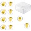 EZ EAR KBEAR 07 - 5 paia di cuscinetti auricolari in silicone, traspiranti, confortevoli, insonorizzati, per ZS10PROX/ZS10PRO/ZST/EDXPRO/ZSNPROX/ZS12PRO2/K01/Storm/BK1/DC03/DC01PRO/CRA IEM (giallo, L)