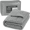 WOLTU Coperta Ponderata 90x120 cm, 1,4 kg, Grigio