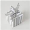 OSALAD 10 Pz/Lotto Striscia Striscia Contenitore di Regalo di Nozze Argento Argento Candy Cookie Book Packaging Box Casy Box Borsa Carta Fabbrica Vendita Diretta