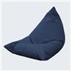SXBCyan Poltrona a Sacco Impermeabile (Senza Imbottitura), Pouf da Esterno per Piscina, Copertura Sedia Galleggiante, Morbida Fodera per Salotto Relax(Dark Blue)