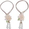 Daleweo Eleganti Fermatende, Forma Floreale, Accessori Per Tende Trasparenti, Adatti A Soggiorni, Camere da Letto E Camerette Per Bambini, Elegante Decorazione Per La Casa