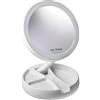 Innoliving Specchio luminoso doppio lato pieghevole ingrandimento 5x INN-805