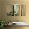 STYLE GLASS Specchio Bagno con luce Led ULISSE 100x70 cm, Specchiera Bagno con Lampada, Specchi da bagno moderno
