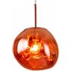 JSLJDM lampade a sospensione moderne,Lampadario di lava blu,lampadario soggiorno a sospensione,per Camera da Letto, Cucina, Sala da Pranzo, Corridoio,Barra della personalità Rose Gold 18CM