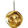 JSLJDM lampade a sospensione moderne,Lampadario di lava blu,lampadario soggiorno a sospensione,per Camera da Letto, Cucina, Sala da Pranzo, Corridoio,Barra della personalità Gold 18CM