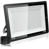 Jefedana Faretto LED da esterno, 400 W, IP66, impermeabile, 6000 K, per casa, garage, cortile, terrazza, campo