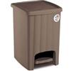 Stefanplast, Pattumiera Margherita a Pedale, Tortora, 30x26x38,5 cm